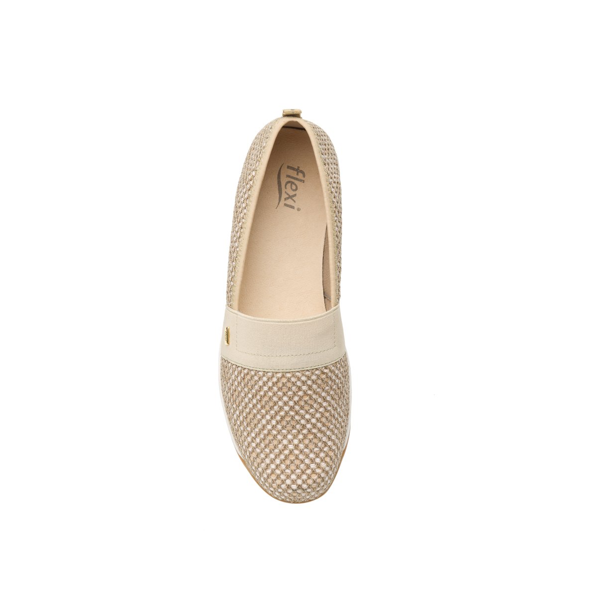 Mocasín Gaby Beige Flexi