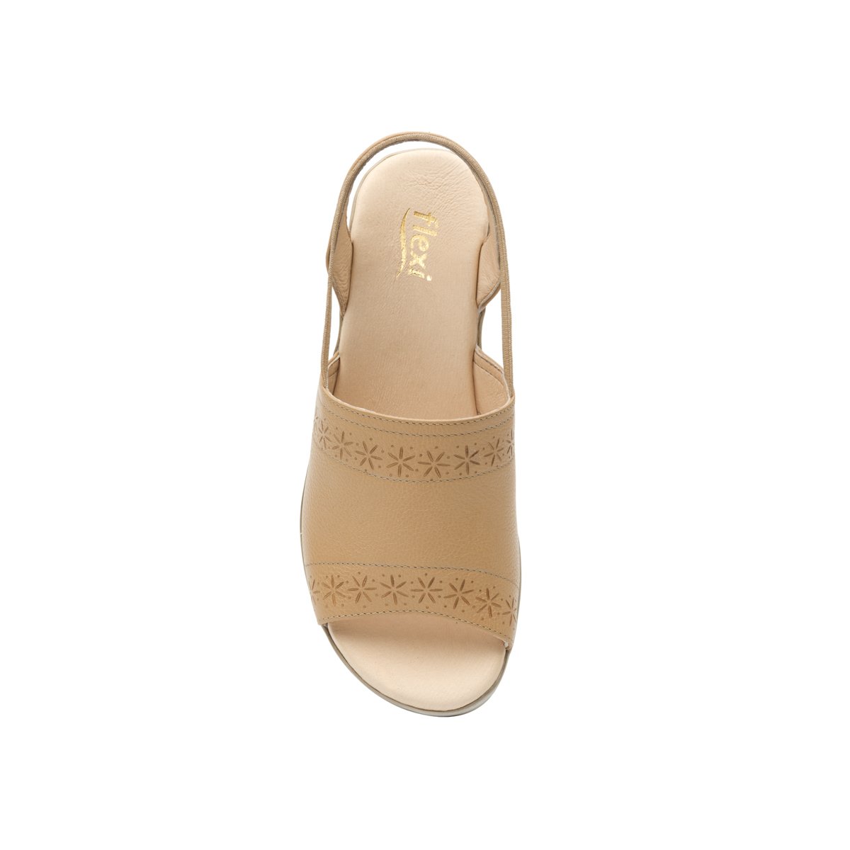 Sandalia Nébula Beige Flexi