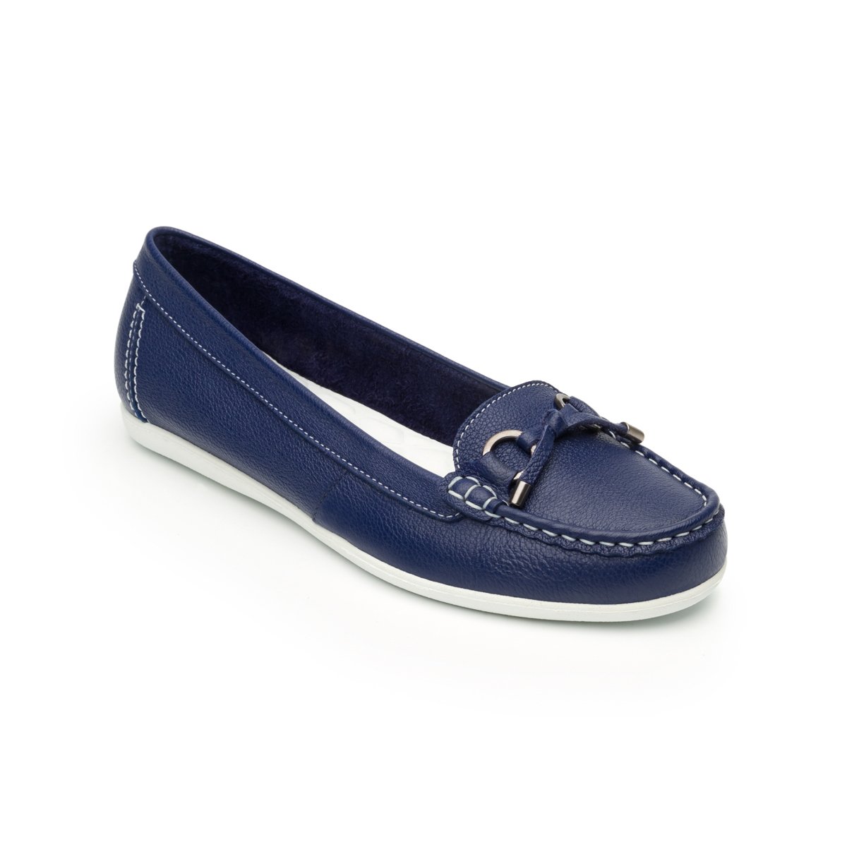 Mocasín Alena Azul Flexi