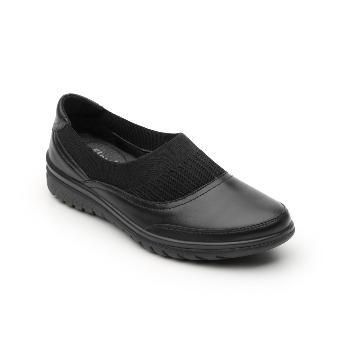 Mocasín Jane Negro Flexi