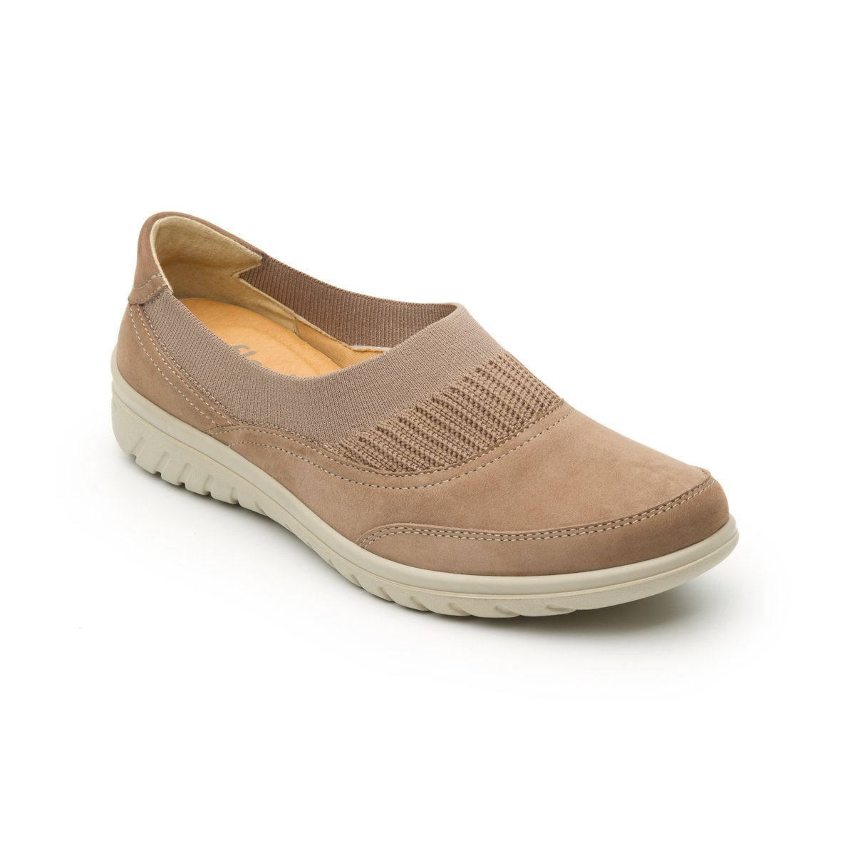Mocasín Jane Taupe Flexi