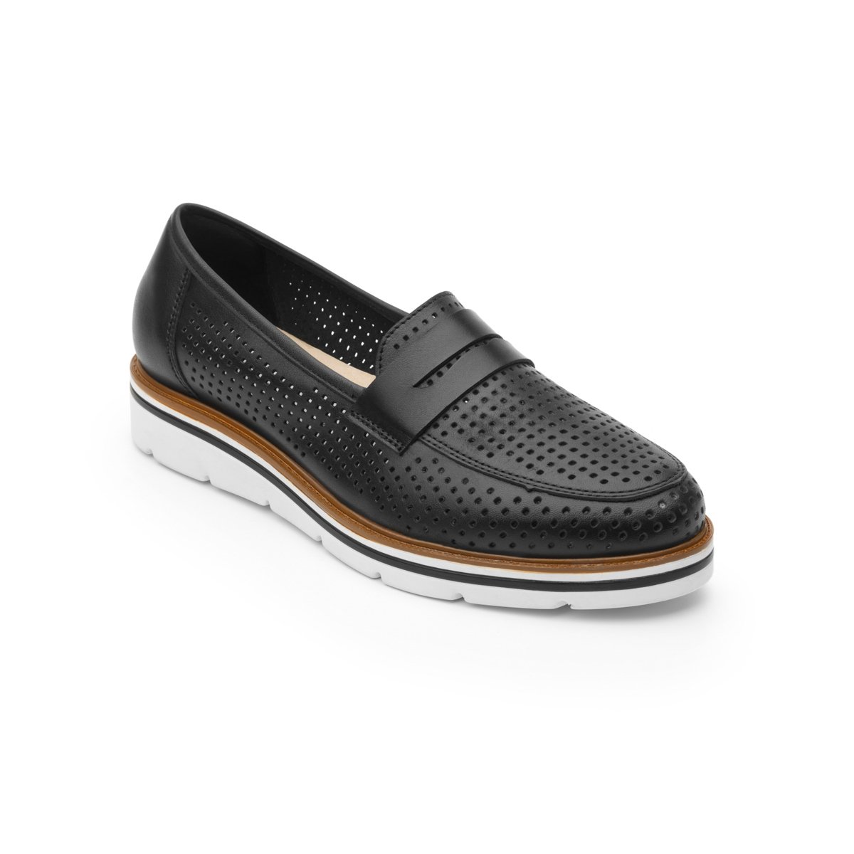 Mocasín Gigi Negro Flexi