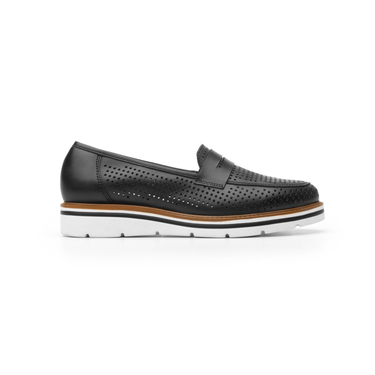 Mocasín Gigi Negro Flexi