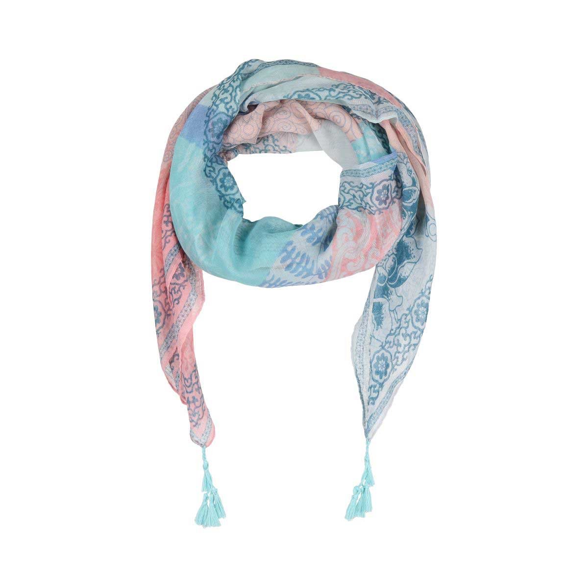 Pashmina Estampado con Pompones Phi By Philosophy Jr