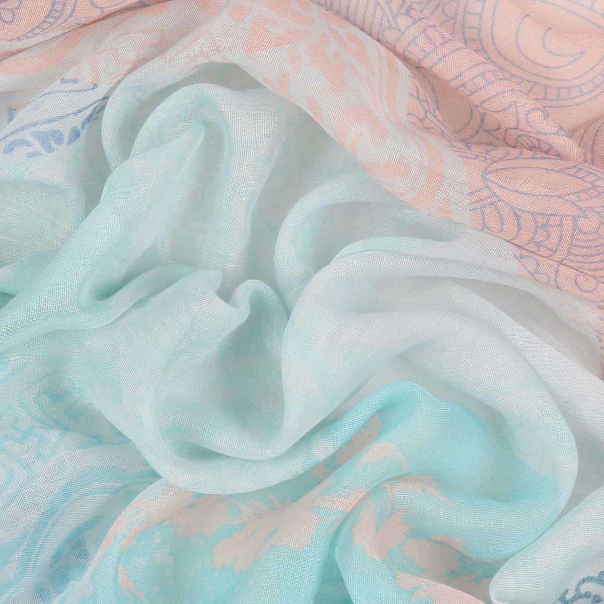 Pashmina Estampado con Pompones Phi By Philosophy Jr