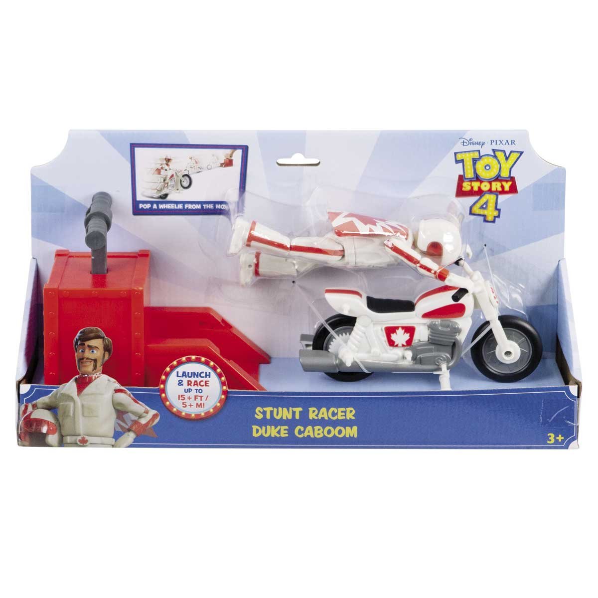 Toy Story  4  Acrobacias Canuck con Boom Boom Bike Mattel