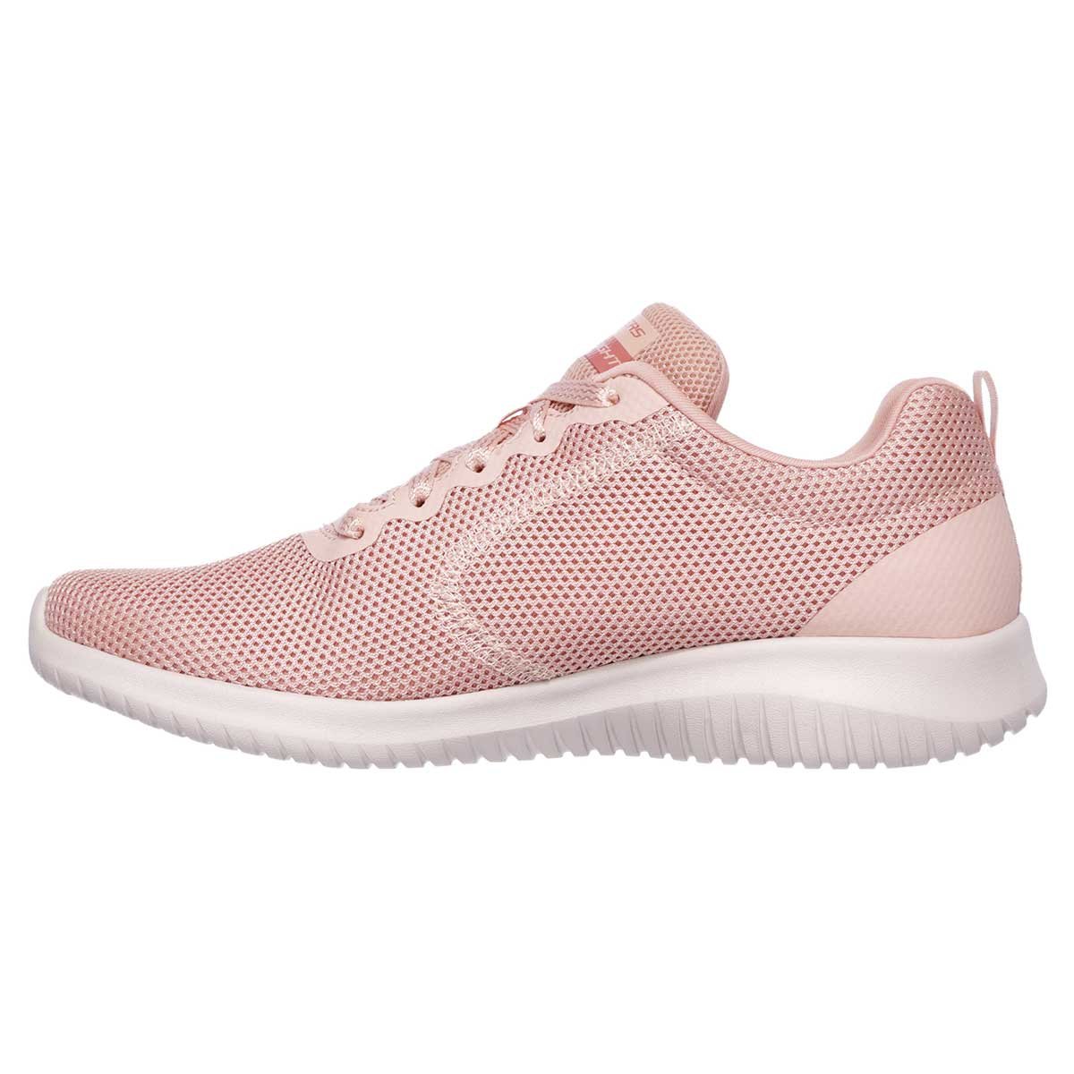 Tenis Liso Suela Blanca Skechers