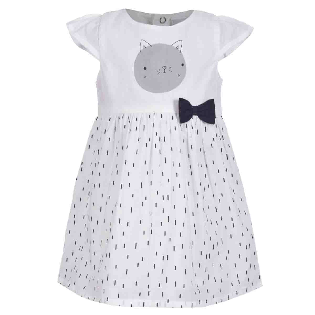 Vestido Manga Corta con Panty Carosello