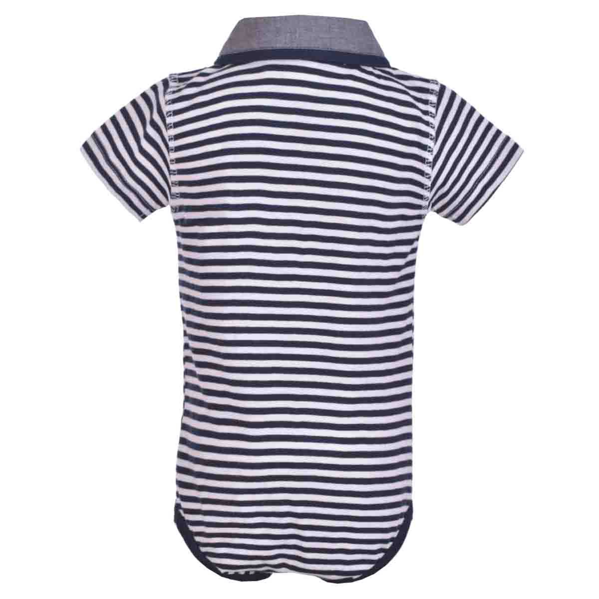 Body Polo Manga Corta a Rayas para para Niño Carosello