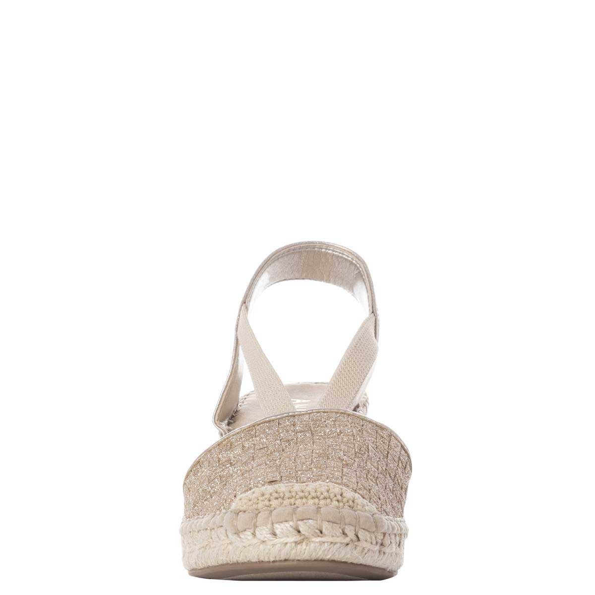 Alpargata Platinum Anne Klein