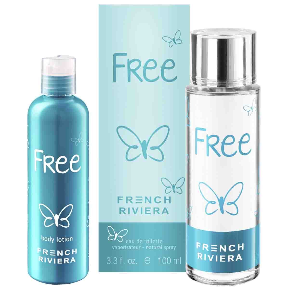 Fragancia para Dama French Rivera Free Edt 100 Ml +B Lot 100 Ml