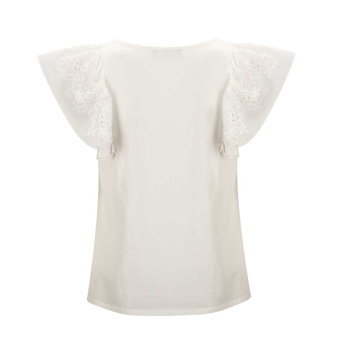 Blusa Sin Mangas con Bordado Arqueology