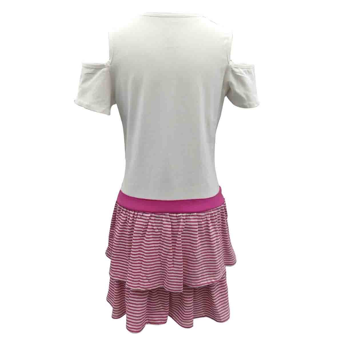Vestido Manga Corta Estampado Hello Kitty