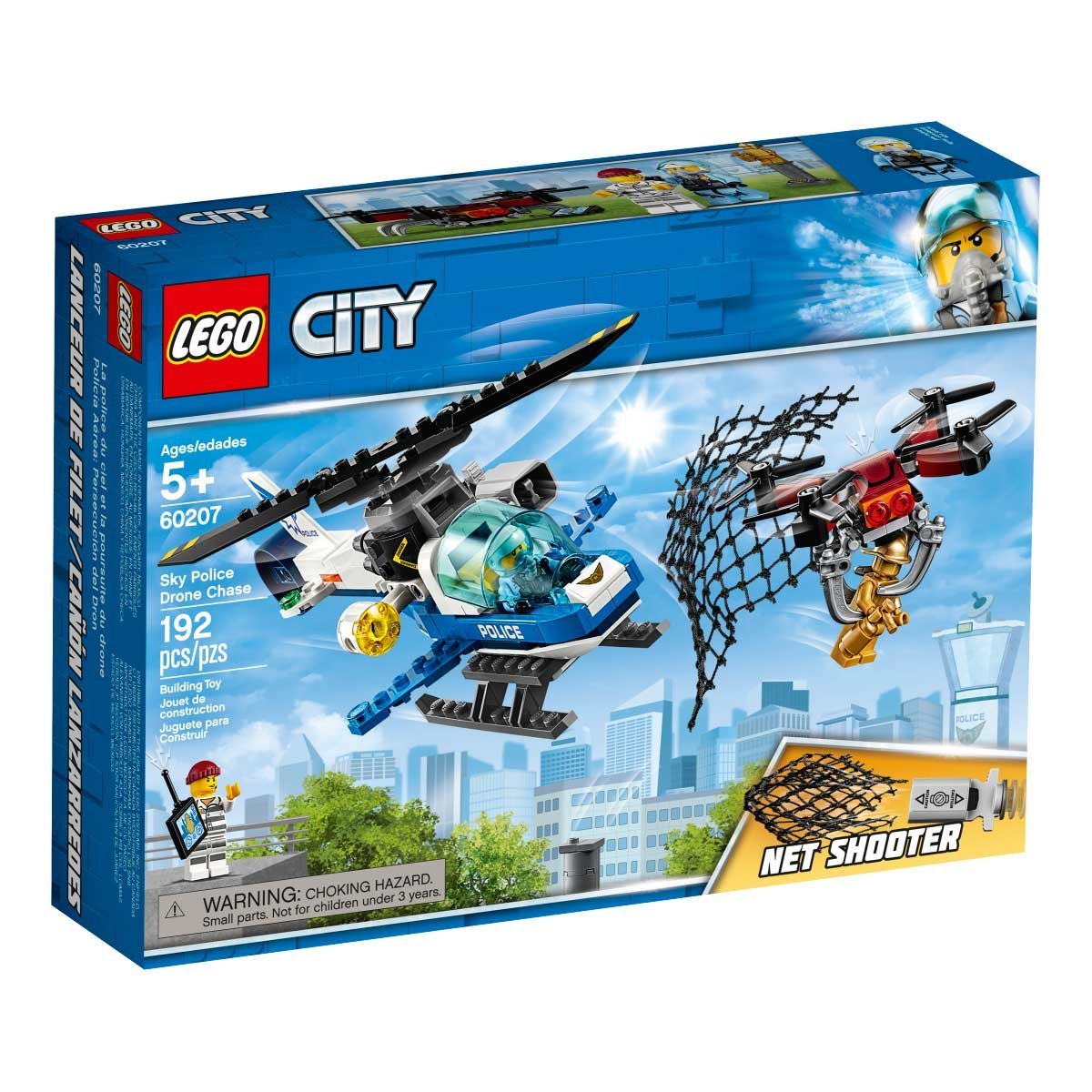 Policía Aérea: Persecución Del Dron Lego