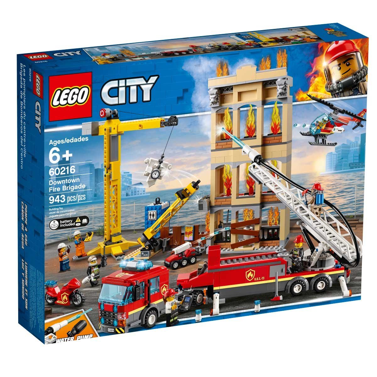 Brigada de Bomberos Del Distrito Centro Lego