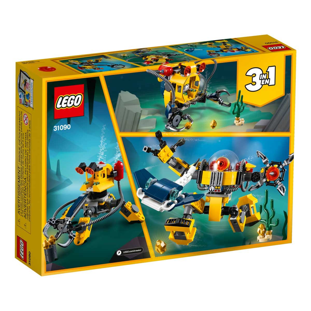 Robot Submarino Lego
