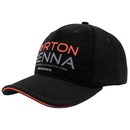 Gorra Mclaren Negra Ayrton Senna