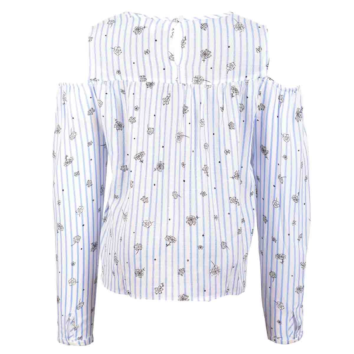 Blusa Manga Larga Abierta en Hombros Beat London