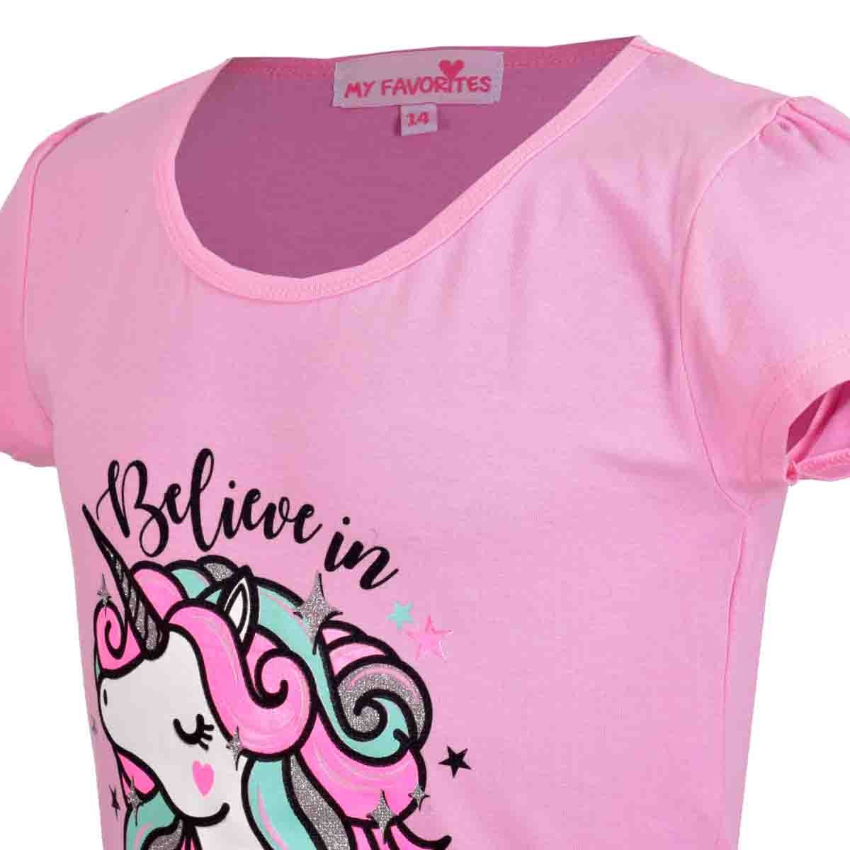 T-Shirt Estampada Manga Corta My Favorites