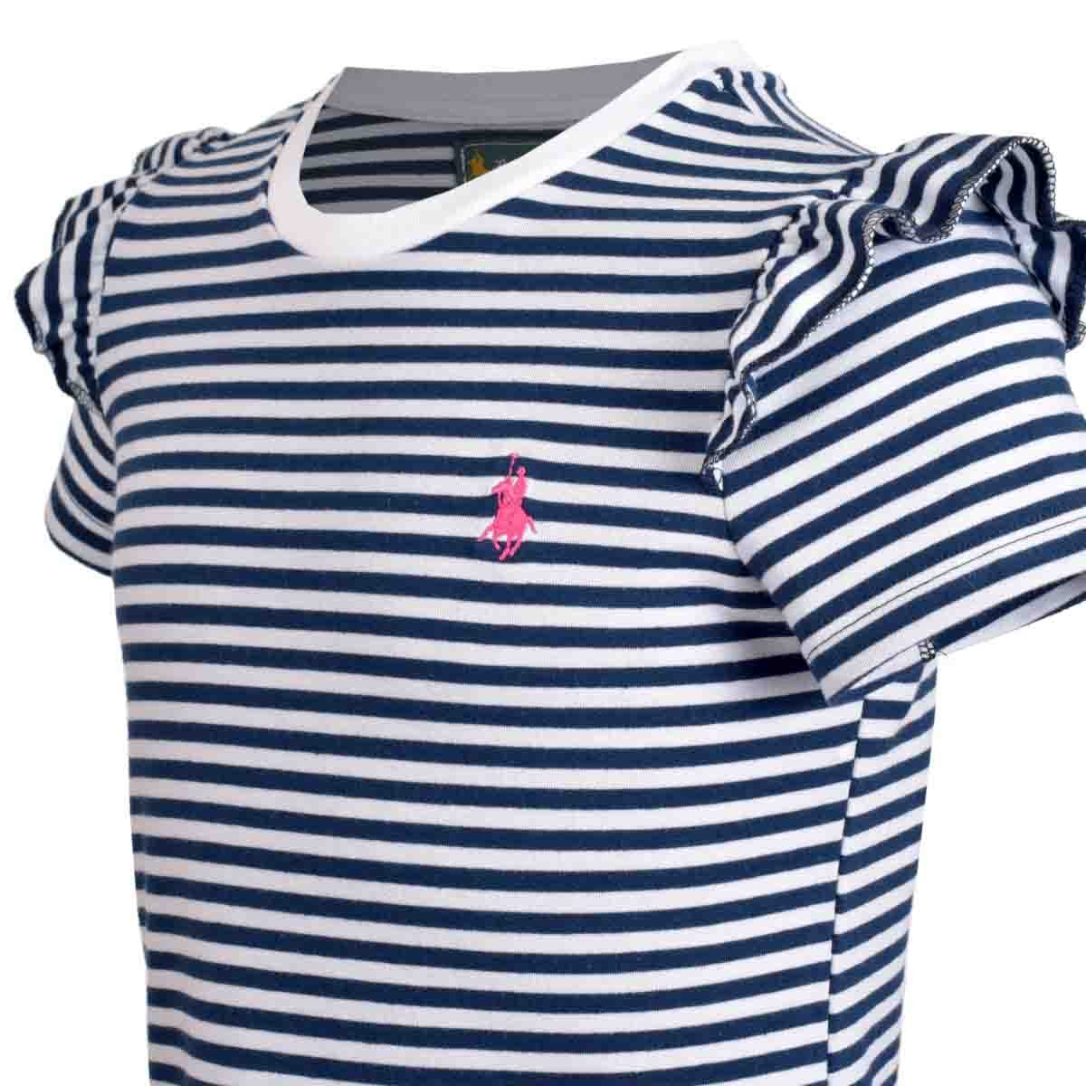 T-Shirt a Rayas con Olán en Sisa Royal Polo Club