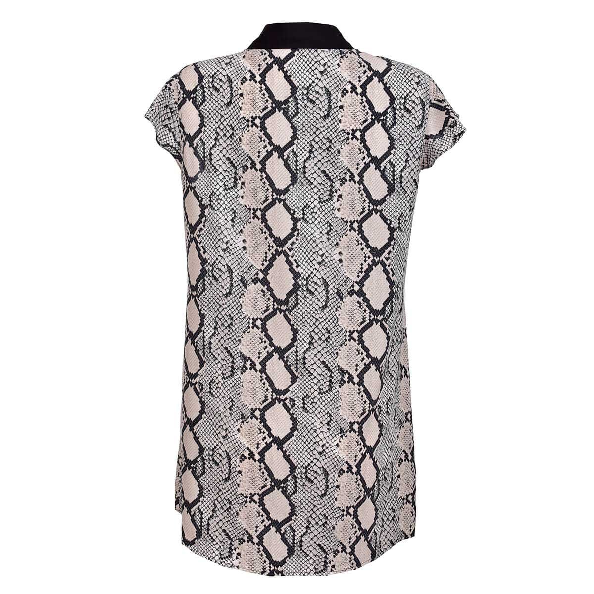 Blusa con Cinturón Estampado de Emily Philosophy Jr Woman