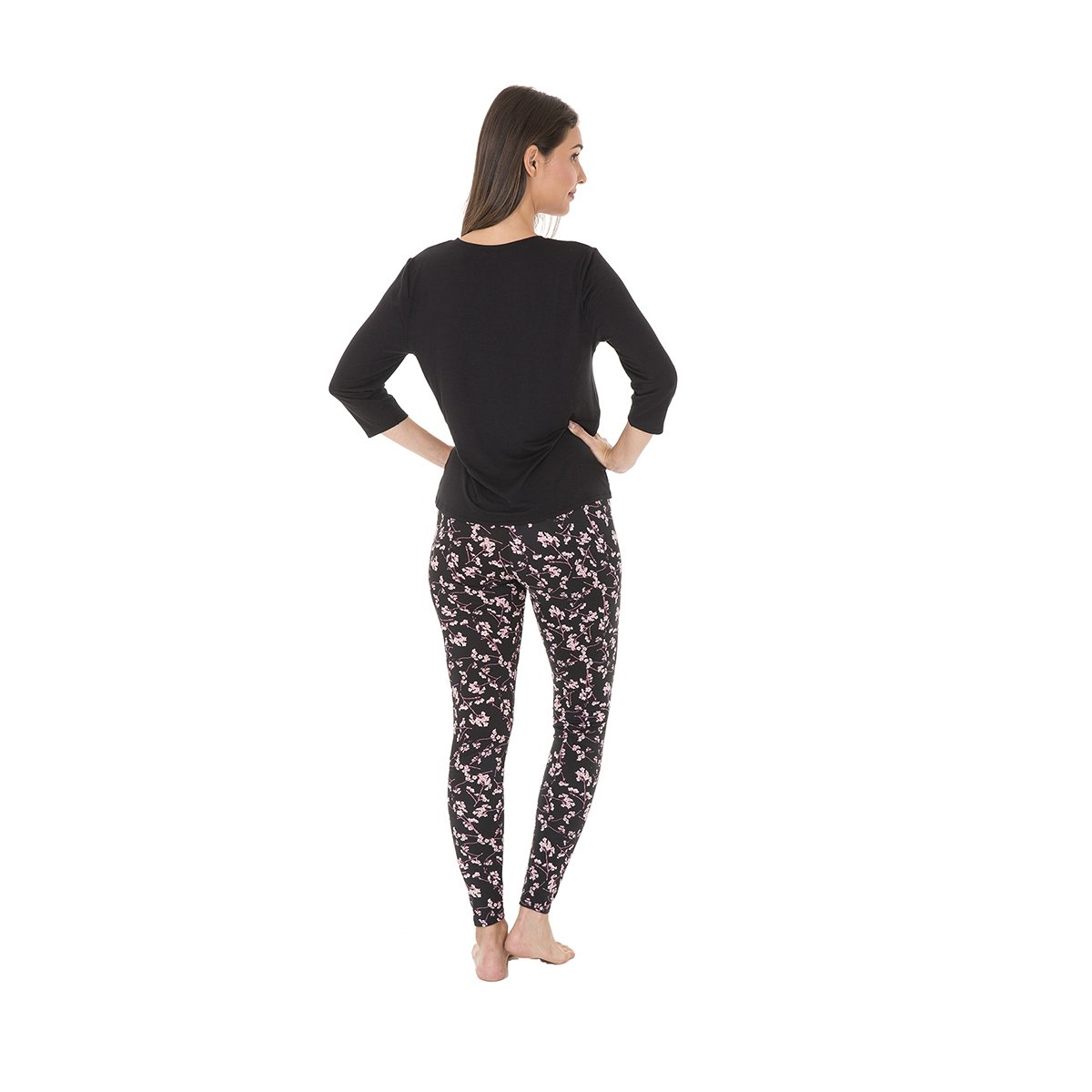 Pijama con Leggings Estampados Skiny