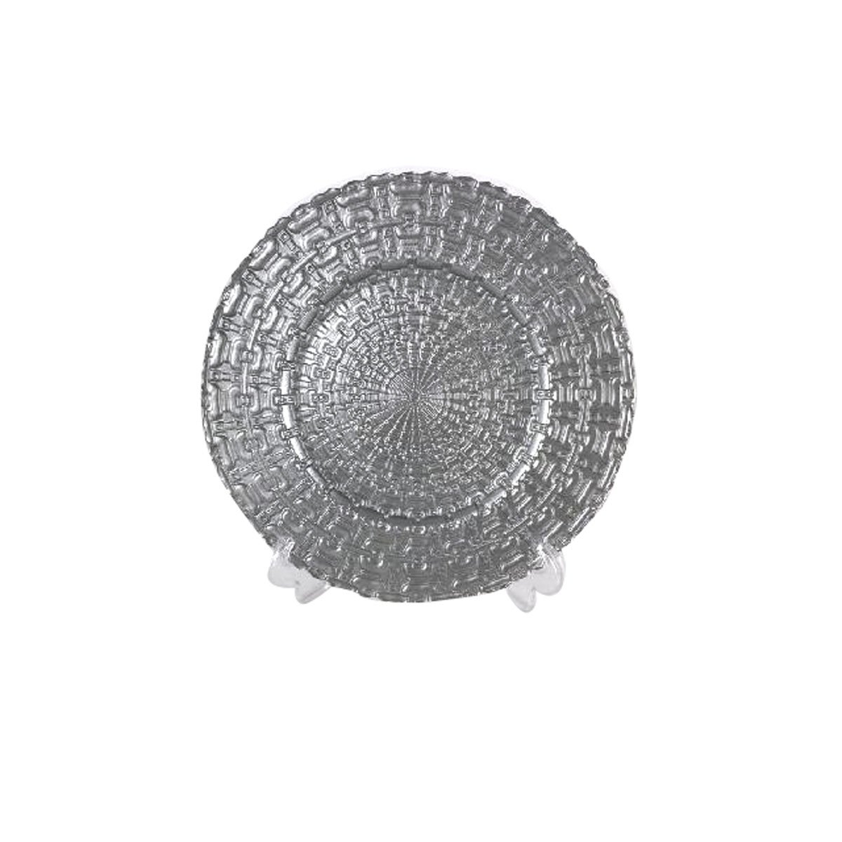 Porta Plato Plateado House & Home