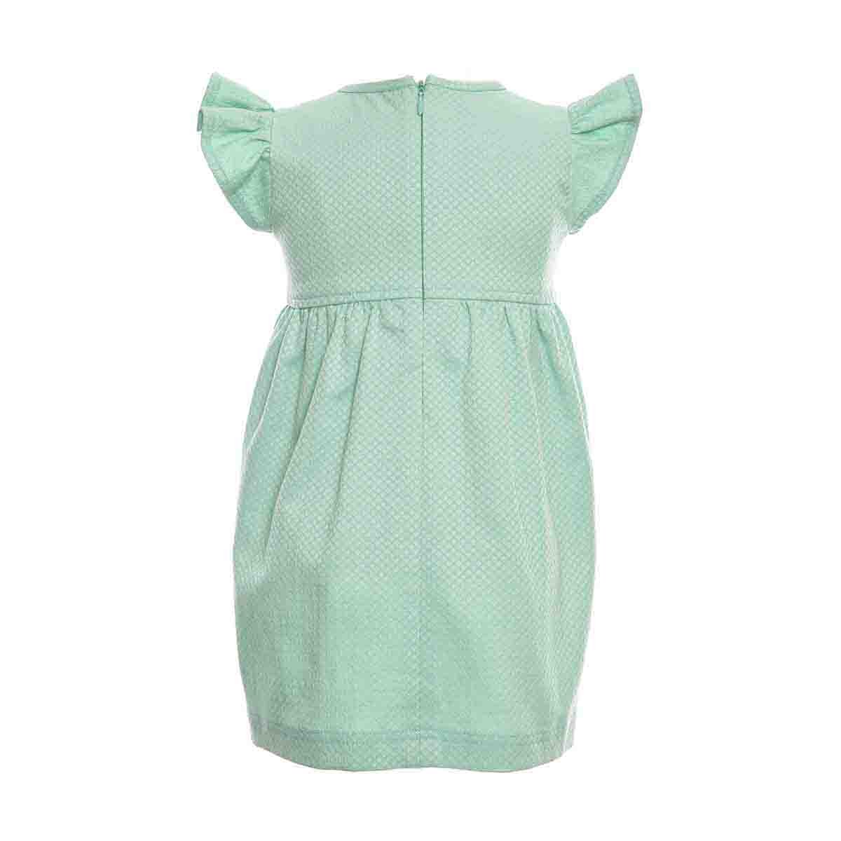 Vestido Manga Corta Color Verde Lovely Lulu
