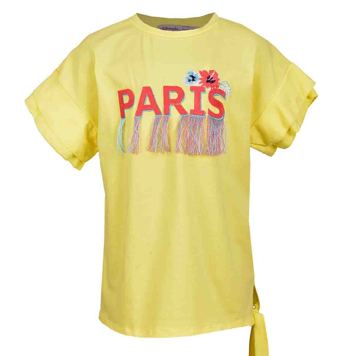 Playera Manga Corta Estampada Philosophy Girls