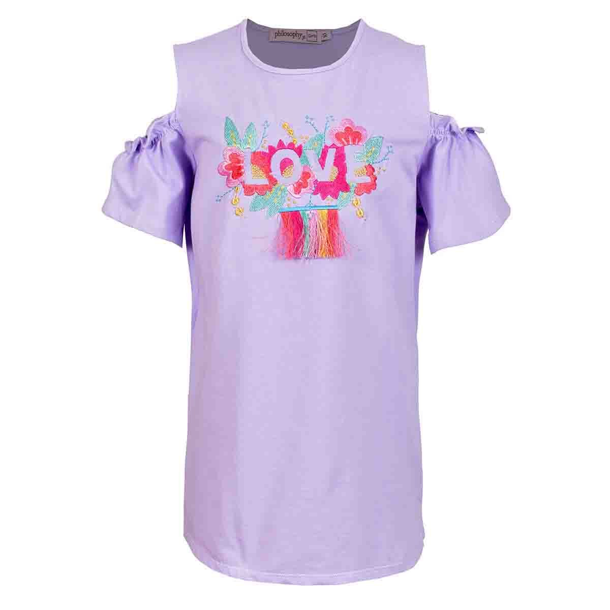 Playera Manga Corta Philosophy Girls