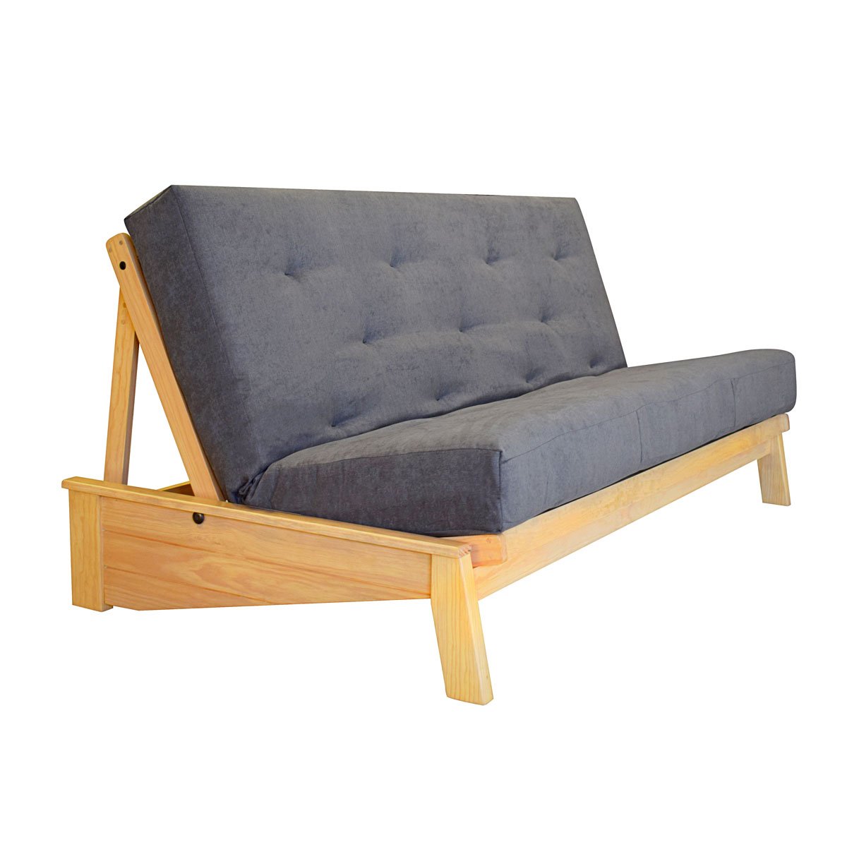 Sofá Cama Futon Sendai Gris Espacio es