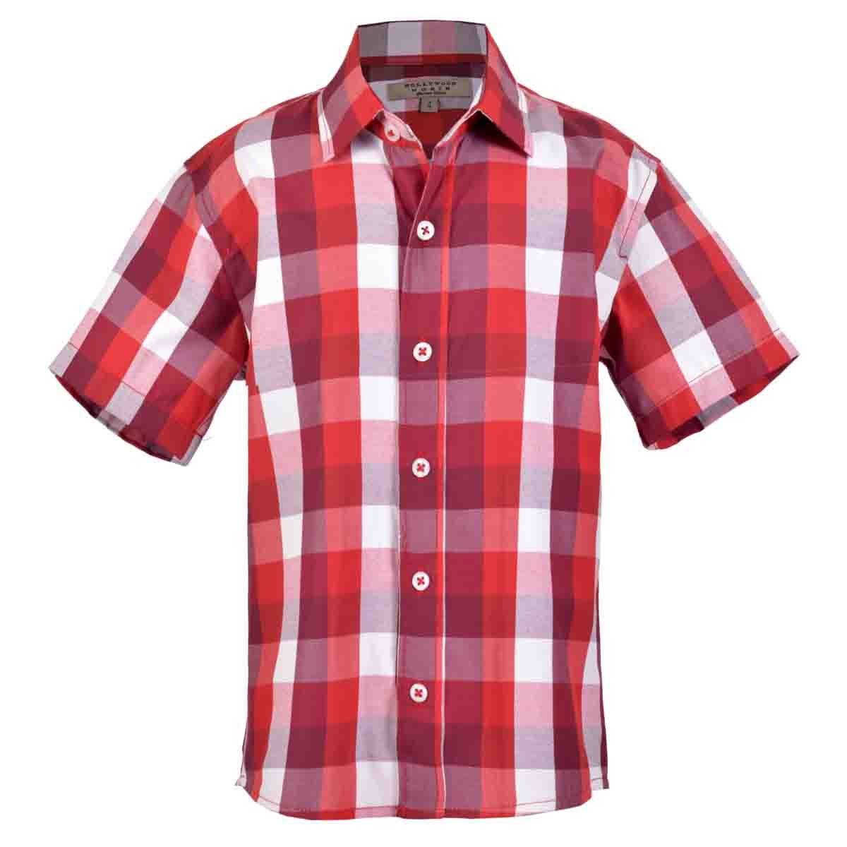 Camisa a Cuadros Hollywood North para Niño