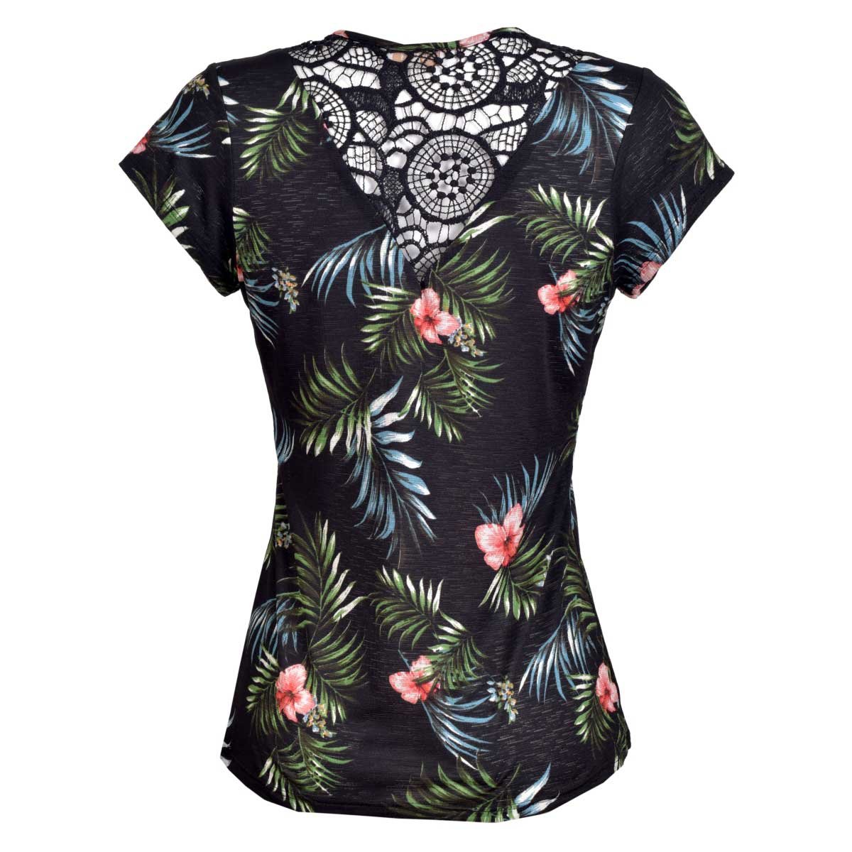 Blusa con Estampado Tropical Life Styler