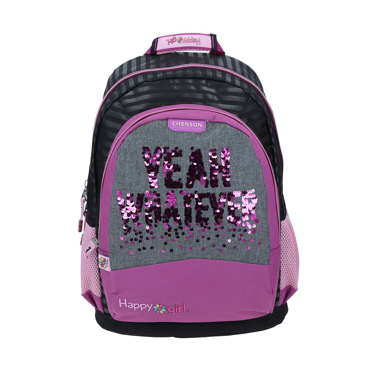 Mochila Wath Negro Happy Girl Chenson