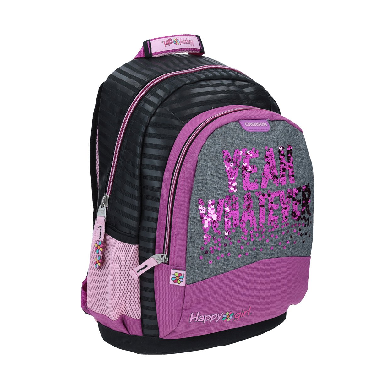 Mochila Wath Negro Happy Girl Chenson