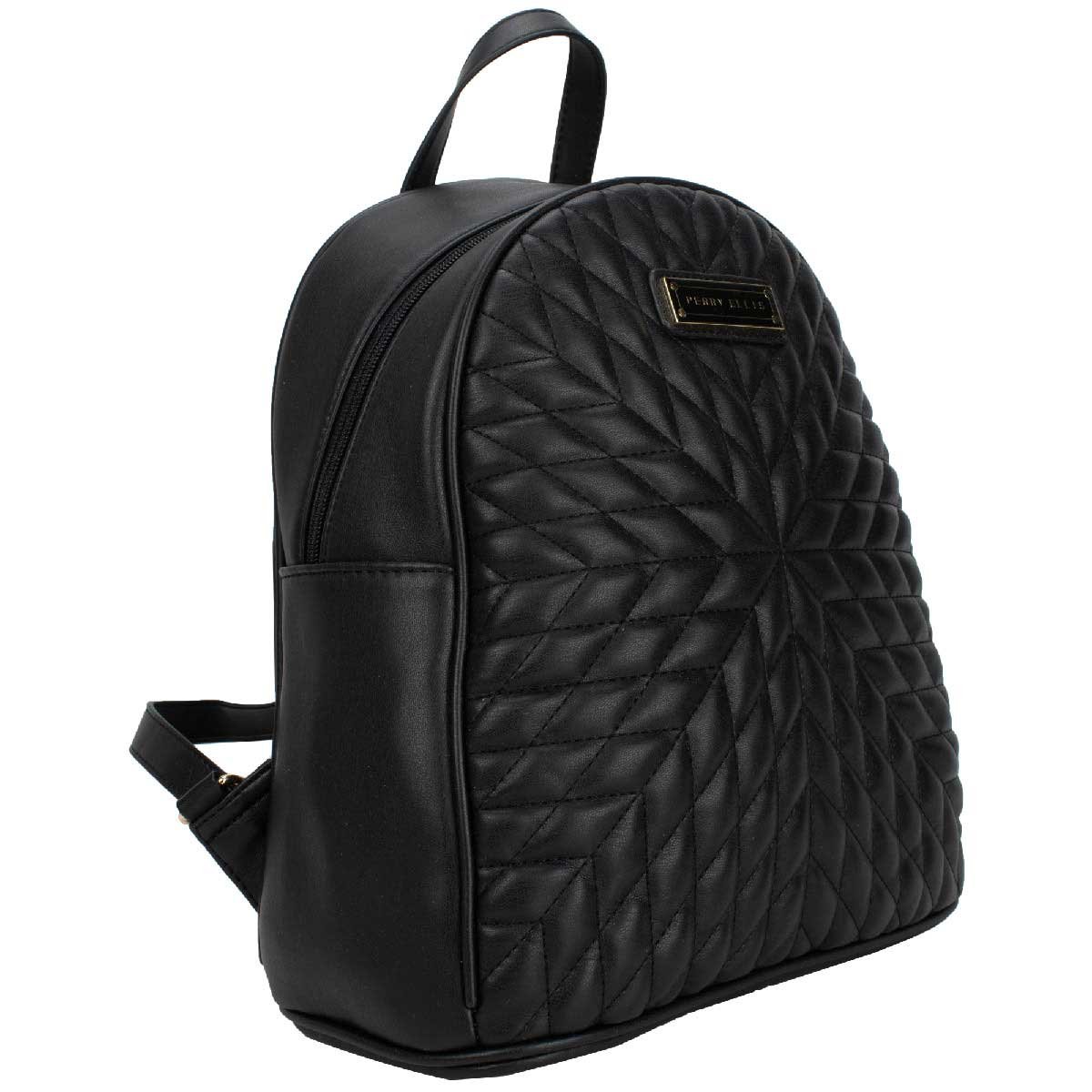 Bolso Backpack Negro Perry Ellis