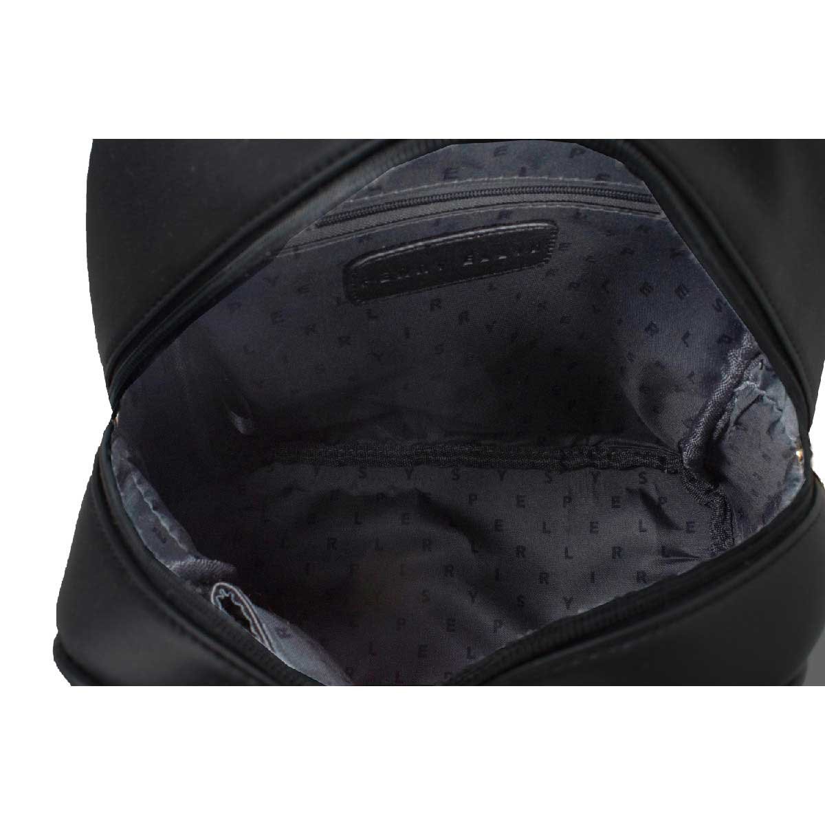 Bolso Backpack Negro Perry Ellis