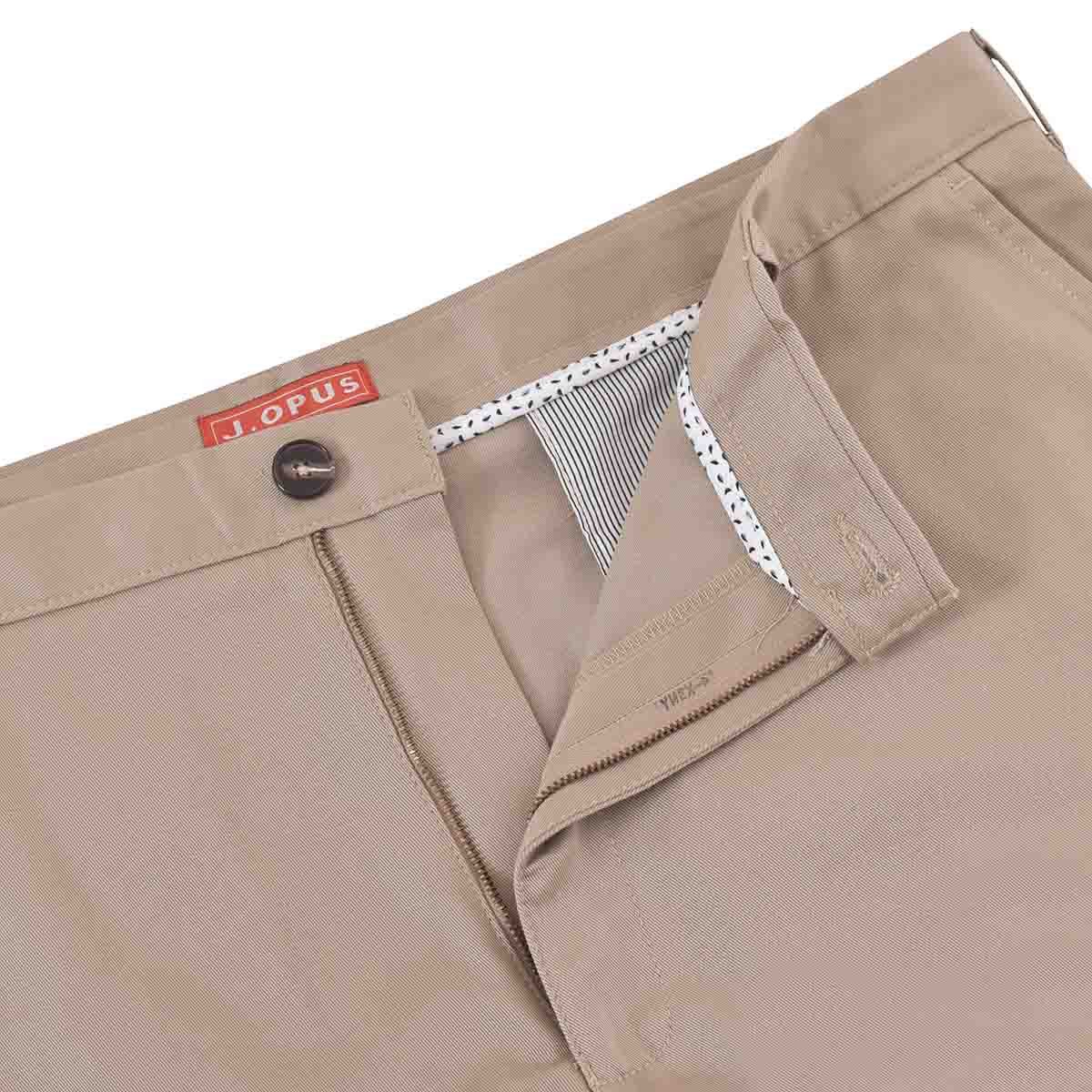 Pantalón Talla Plus de Gabardina 5 Pocket J Opus para Hombre