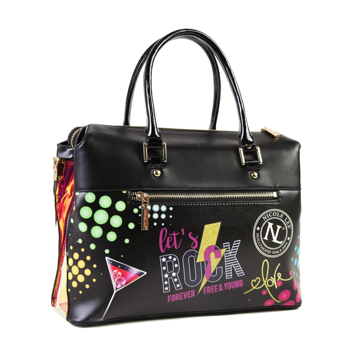 Bolso Tote con Aplicaciones Nicole Lee