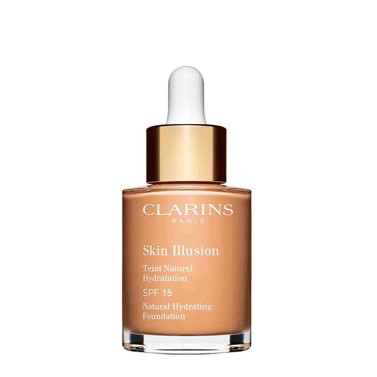 Base de Maquillaje Clarins Skin Illusion Honey