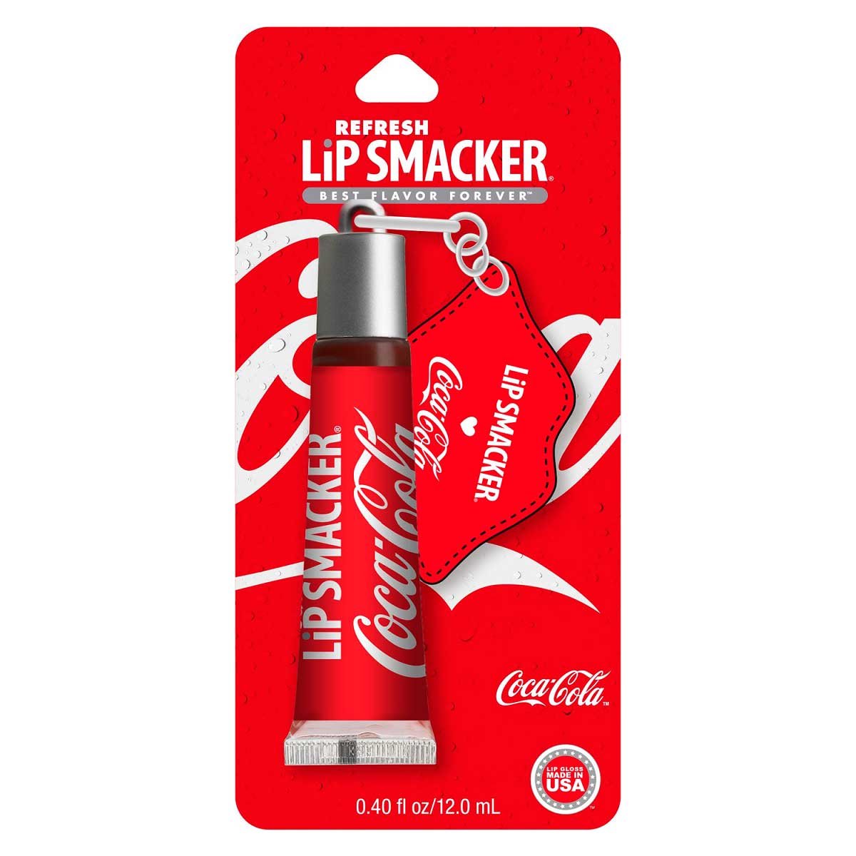 Llavero con B&aacute;lsamo Labial Coca Cola Lipsmacker
