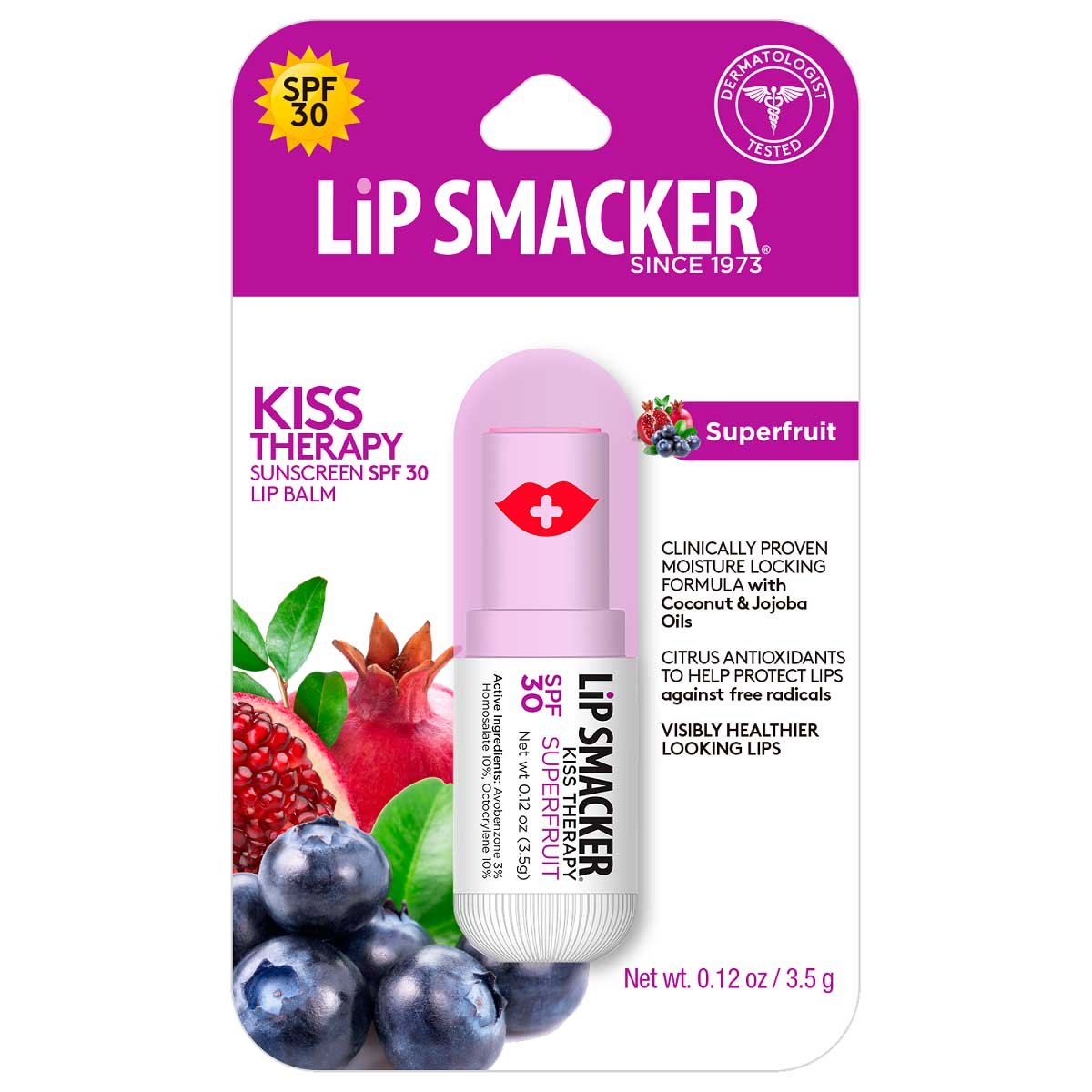 B&aacute;lsamo Labial Kiss Therapy Superfruit Lipsmacker