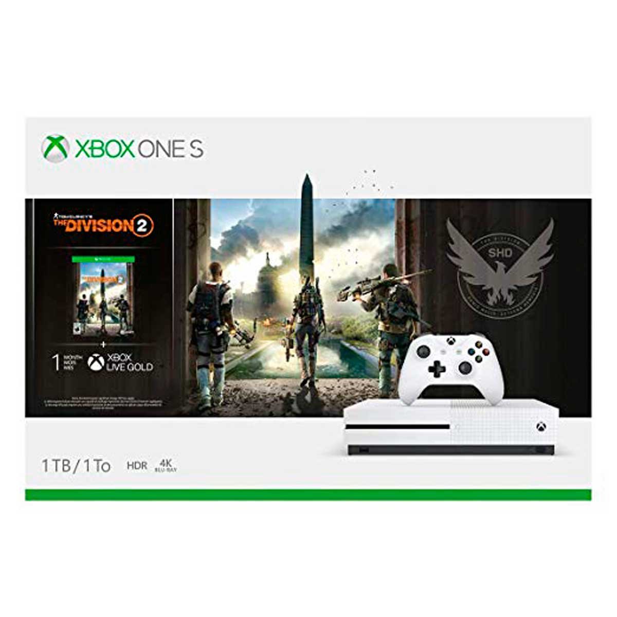 Consola Xbox One S 1Tb Tom Clancy's The Division 2