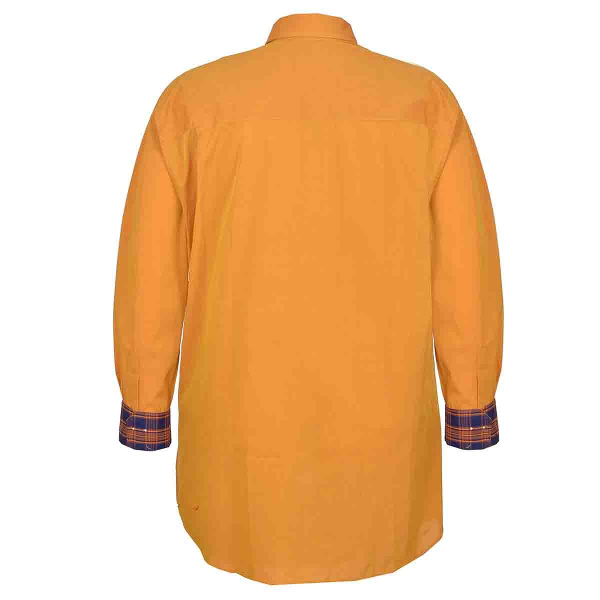 Camisa Manga Larga Color Amarillo J. Opus para Caballero