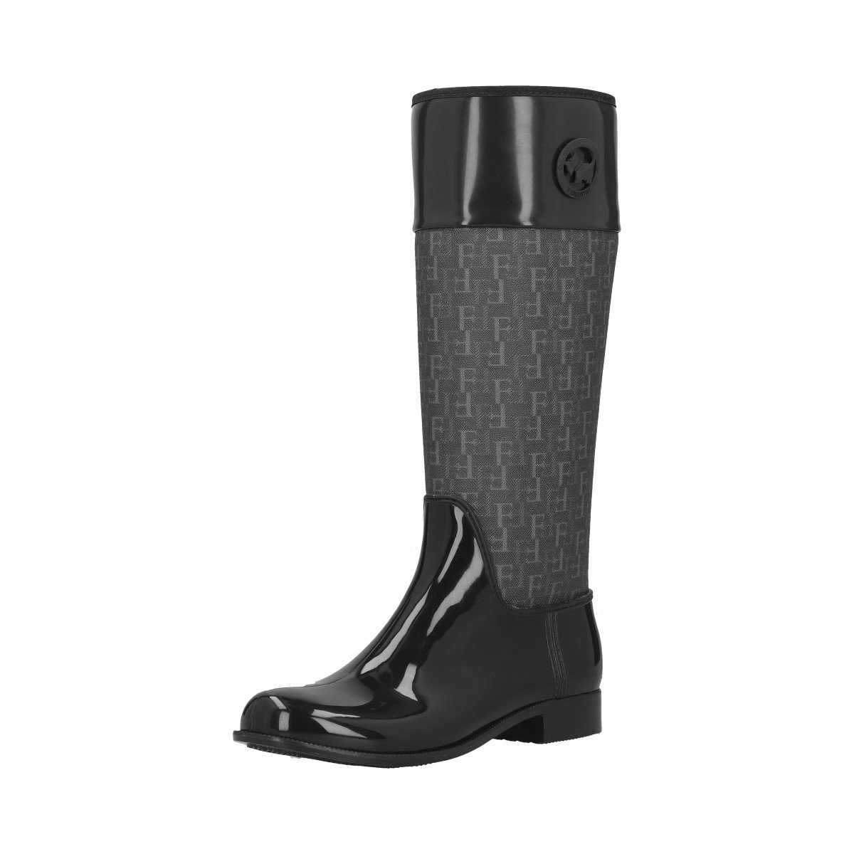 Bota de Lluvia Negra Ferrioni