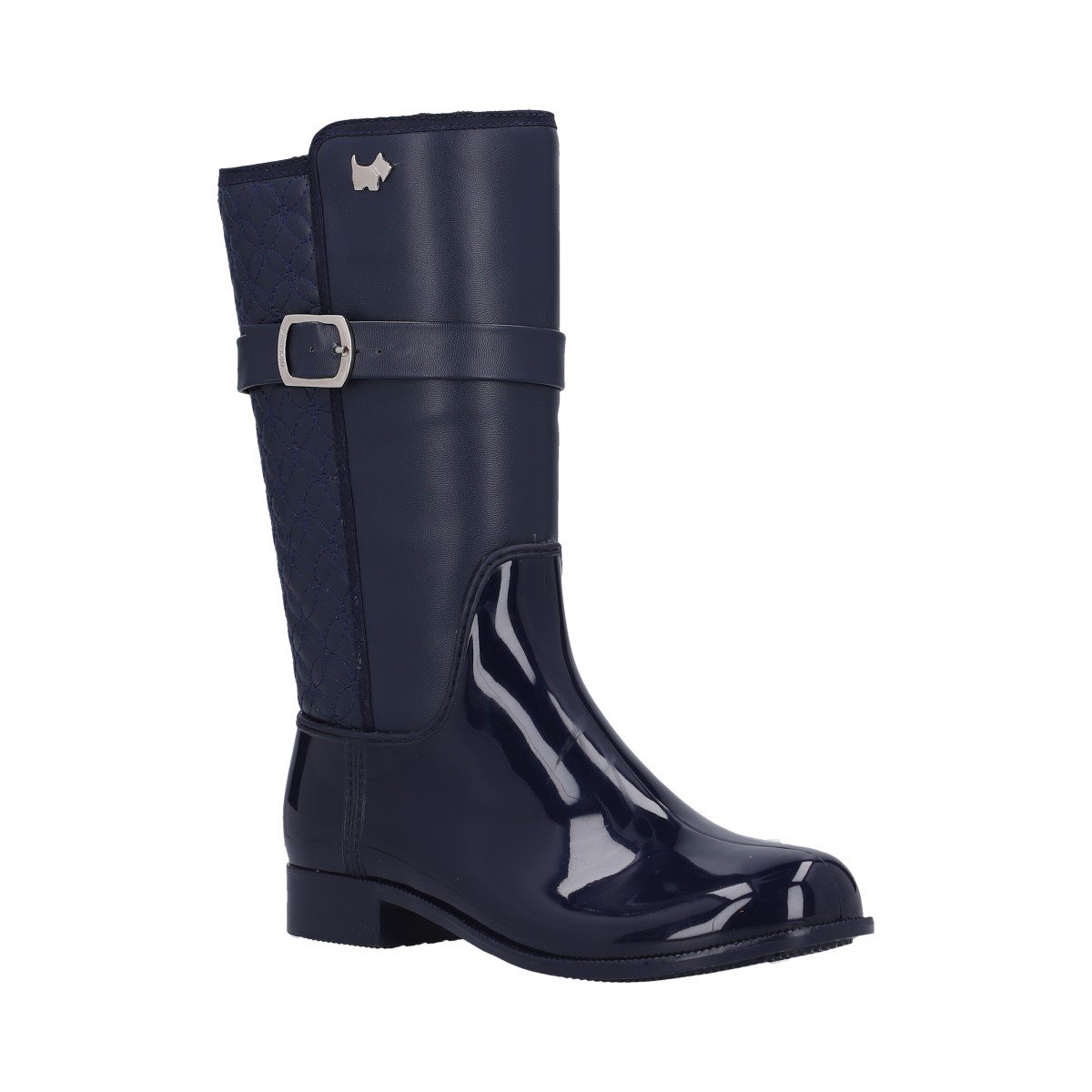 Bota de Lluvia Altura Media Azul Marino Ferrioni