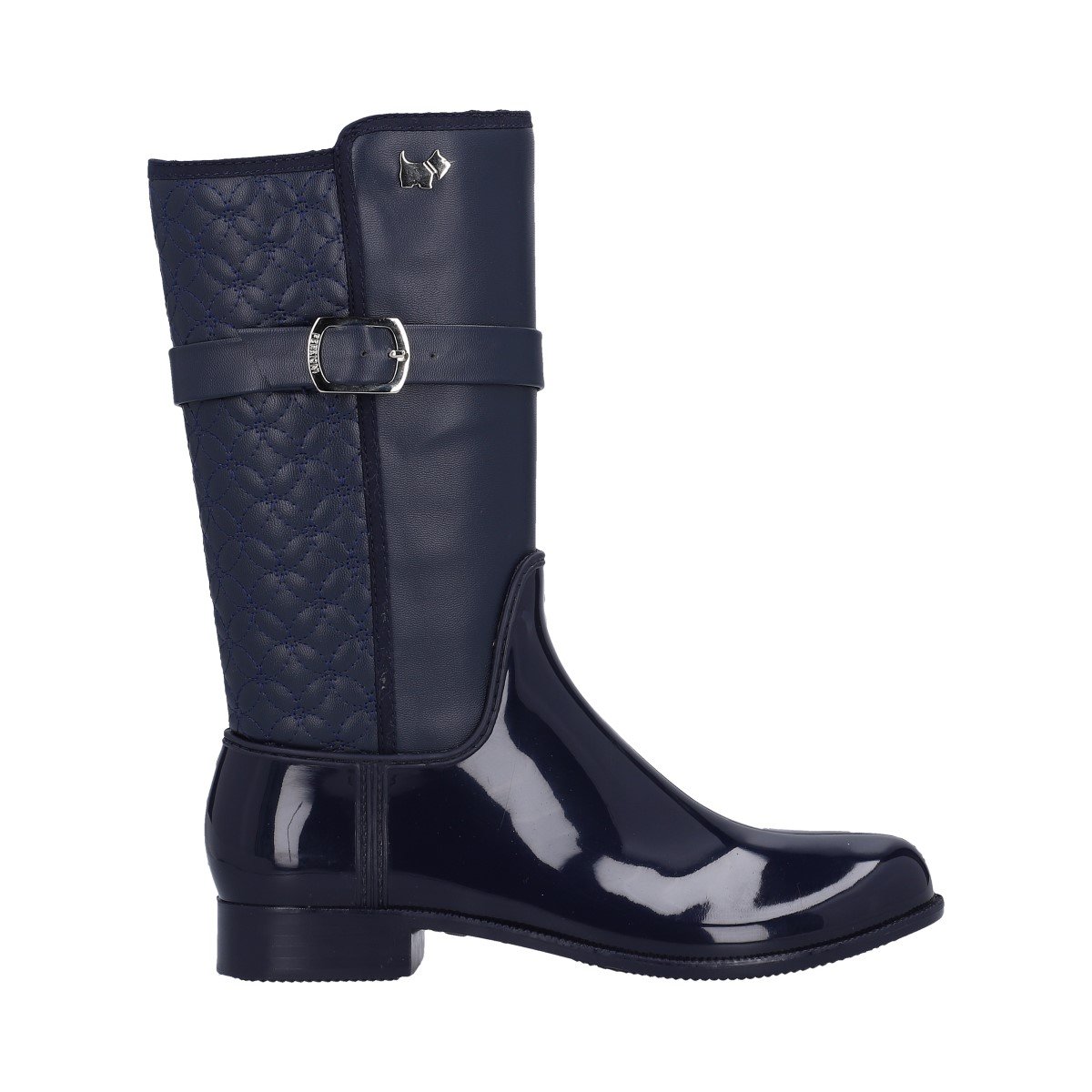 Bota de Lluvia Altura Media Azul Marino Ferrioni