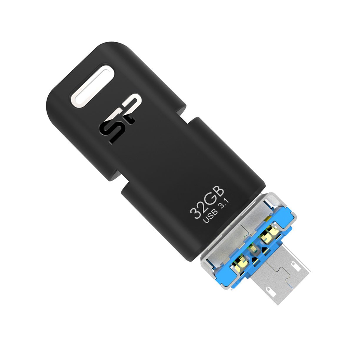 MEMORIA USB 2.0 16GB SILICON POWERULTIMA U05 NEGRA