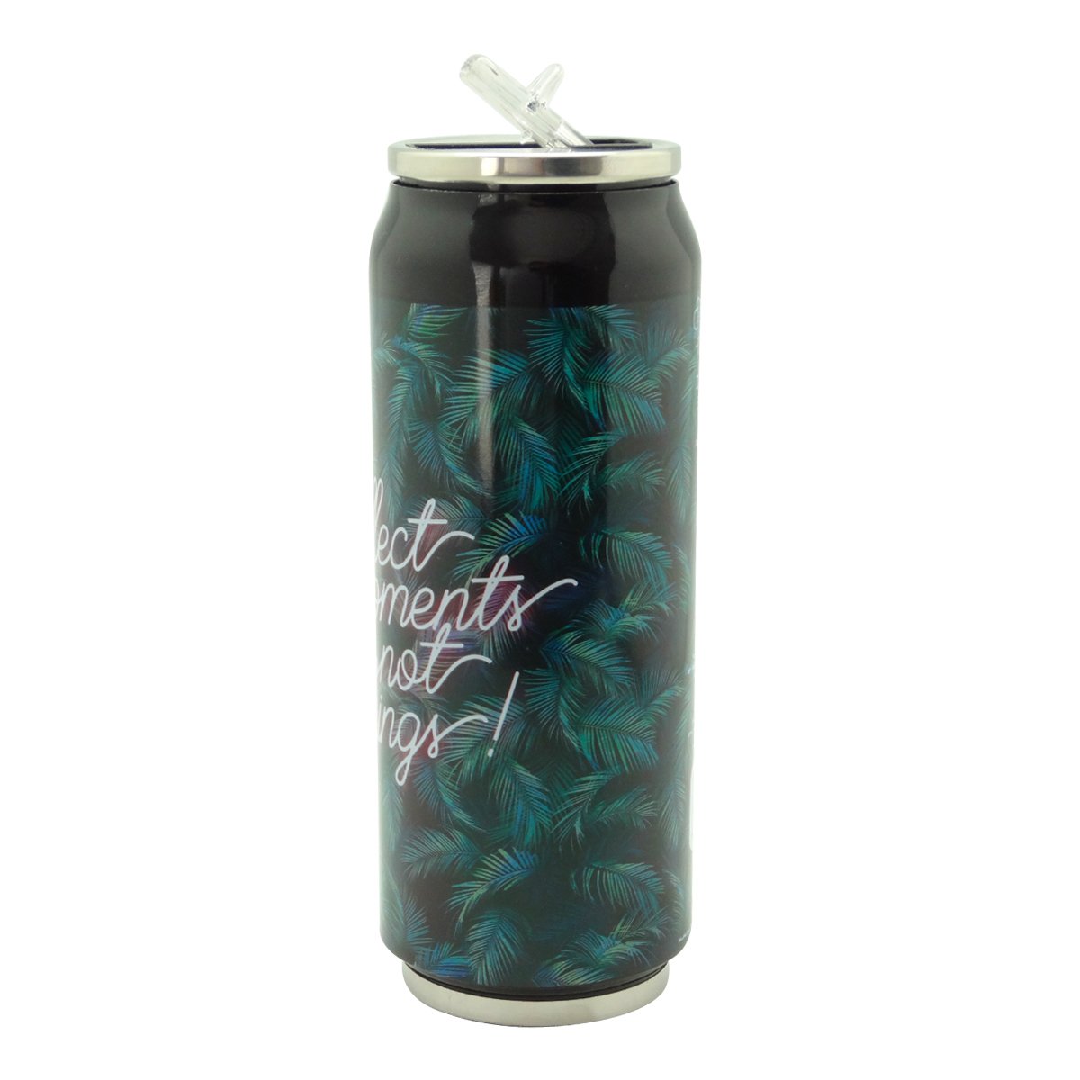 Termo Lata a Inox Lata Moment Negro 500 Ml Running Decora