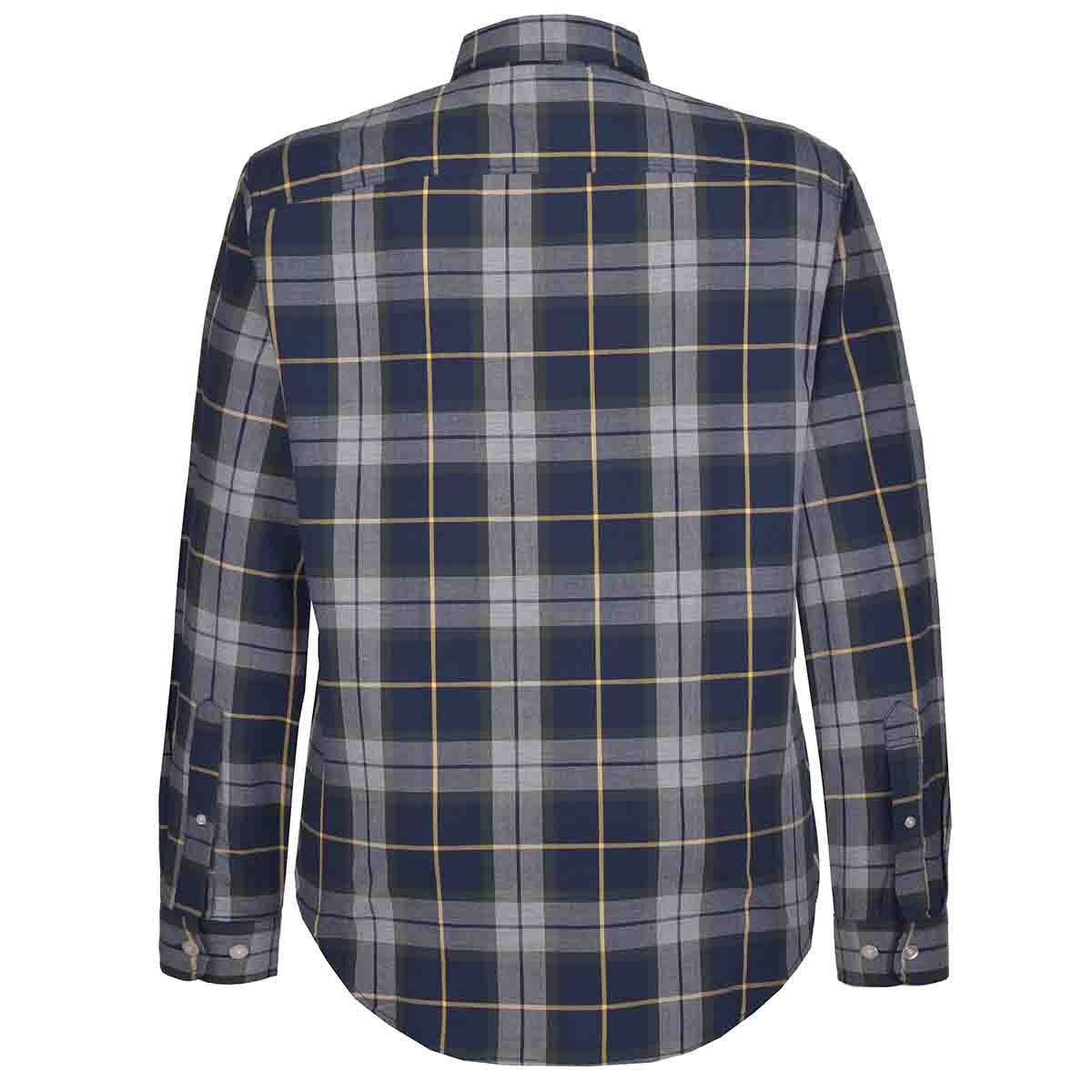 Camisa Manga Larga a Cuadros Color Verde Combinado Jeanious
